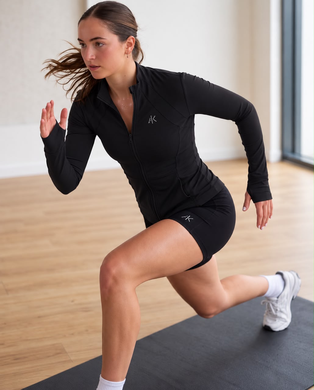 SCULPT FIT FLEECE ZIP JACKET