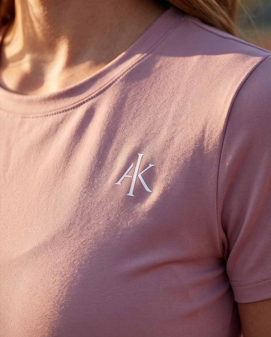 SHORT SLEEVE TOP -PINK