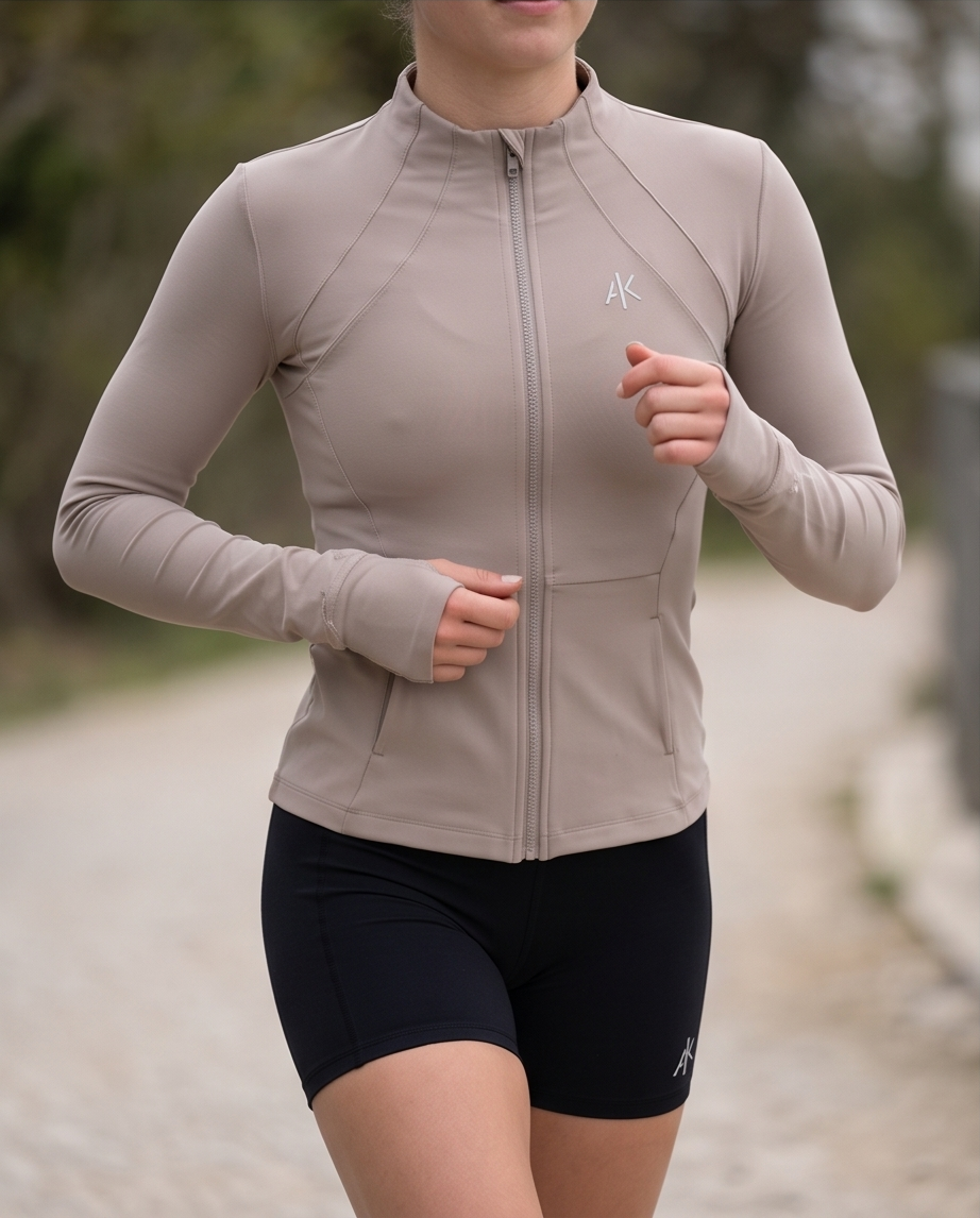 SCULPT FIT FLEECE ZIP JACKET