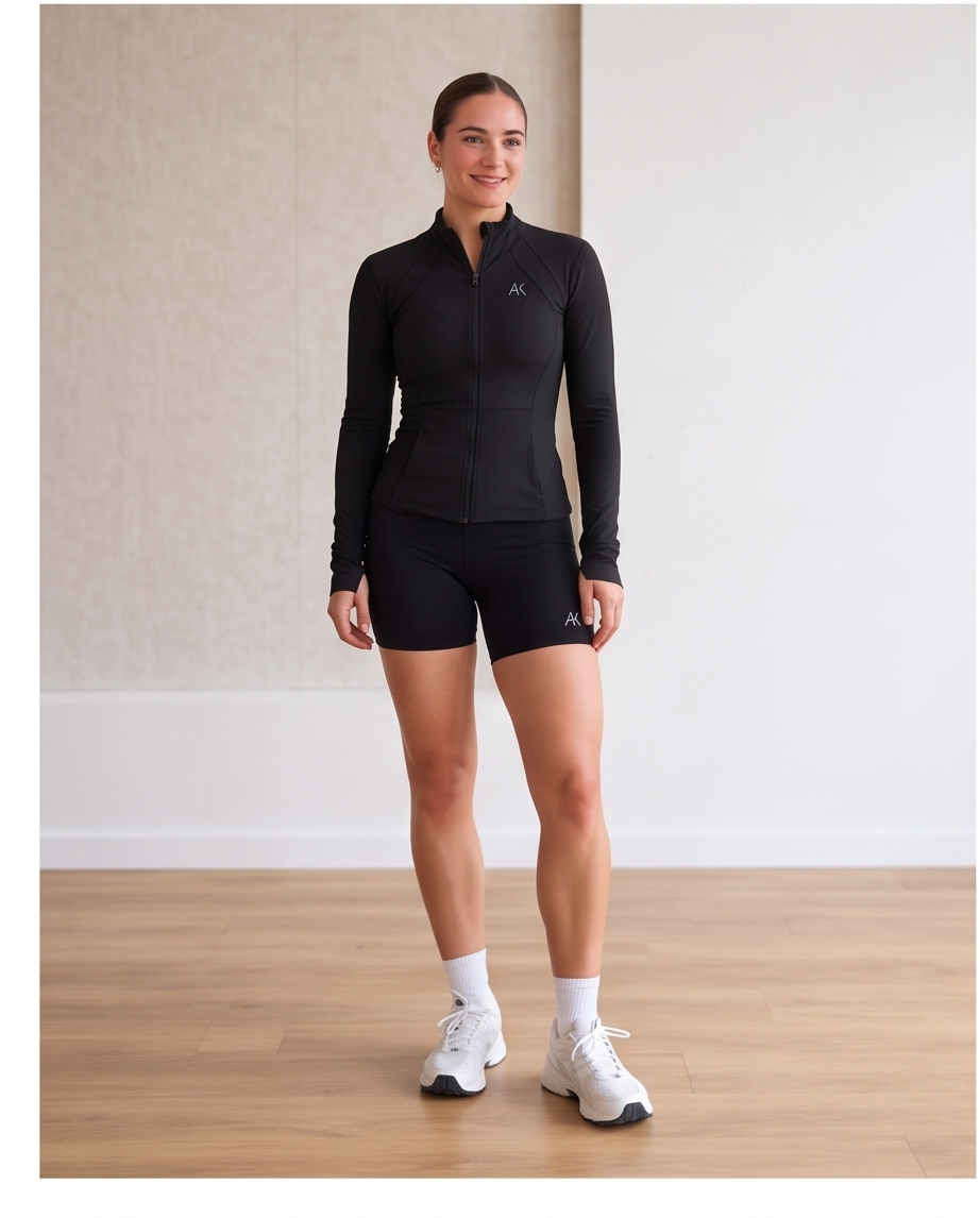 SCULPT FIT FLEECE ZIP JACKET